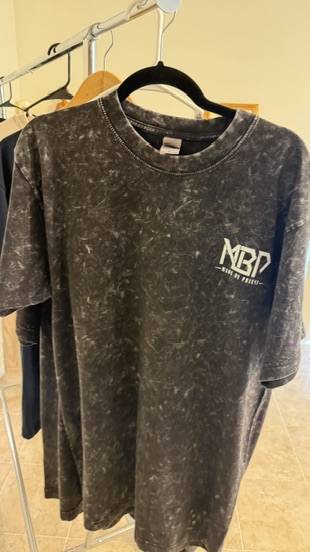 Padre Pio shirt — front MBP logo