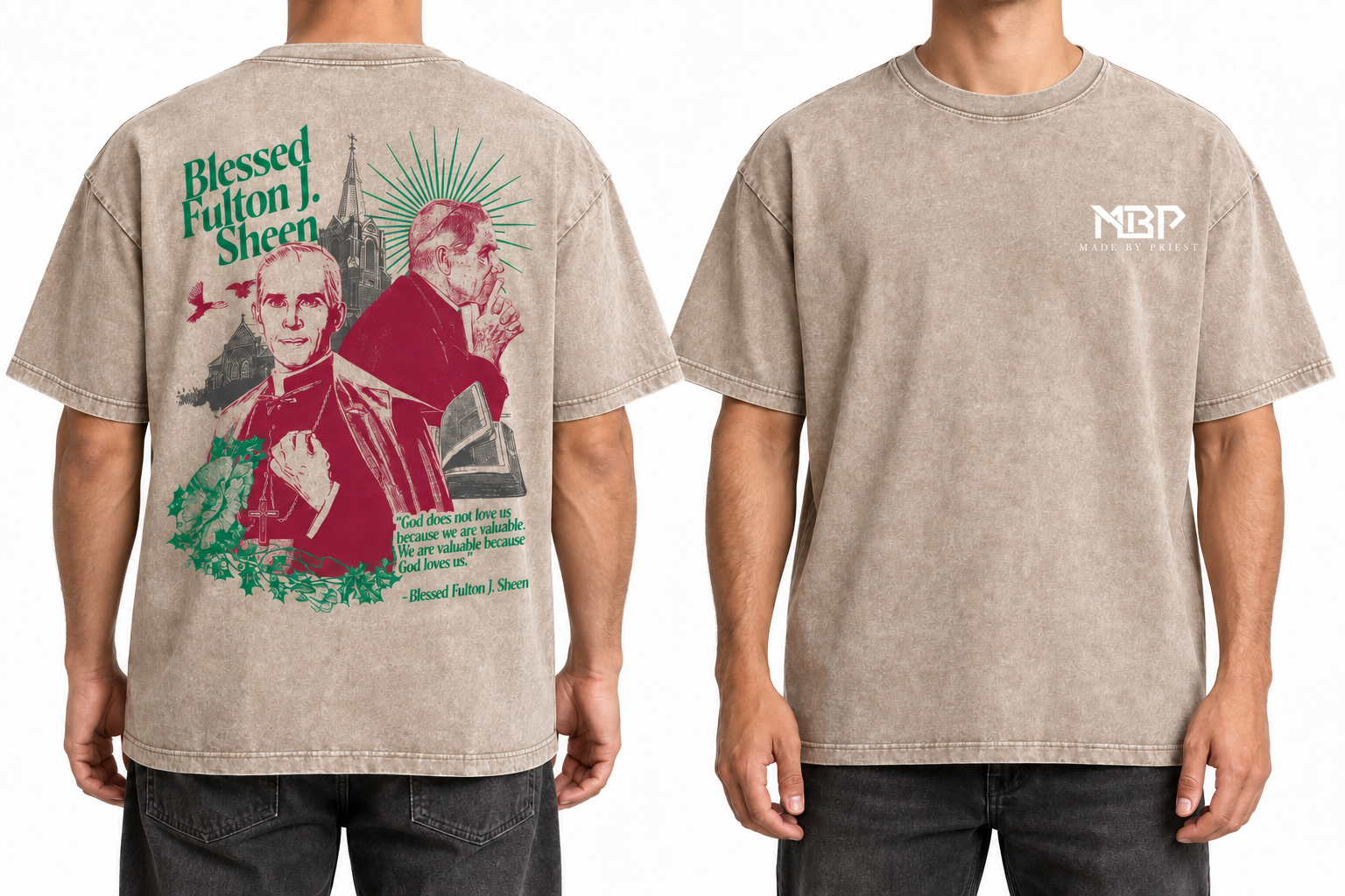 Blessed Archbishop Fulton J. Sheen shirt — main design
